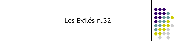 Les Exils n.32