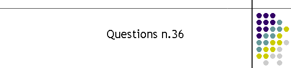 Questions n.36